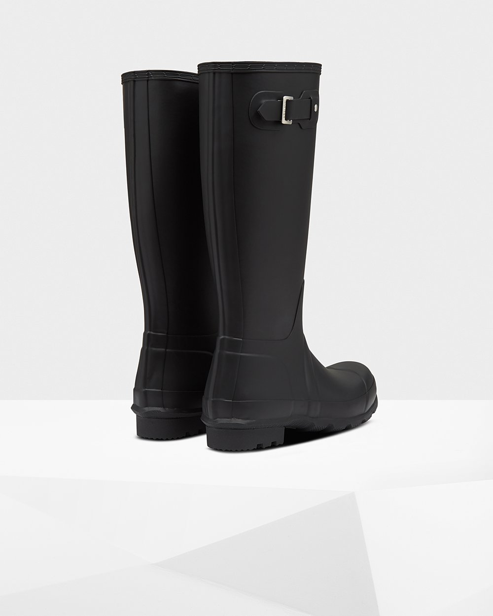 Bottes Hautes de Pluie Hunter Original Insulated Homme Noir DKXZHNO-40